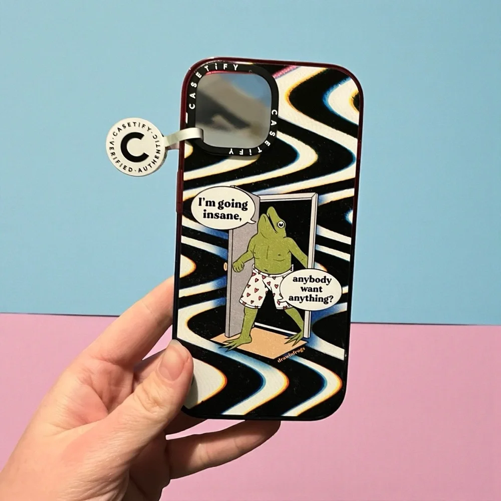 NWB Casetify Going Insane Apple iPhone 15 Phone Case CC